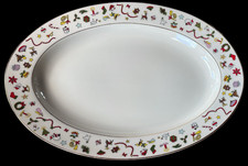 Taitu Taitü Taitú Taitù Noel 1986 Platte oval 36,5 cm Emilio Bergamin  neuwertig