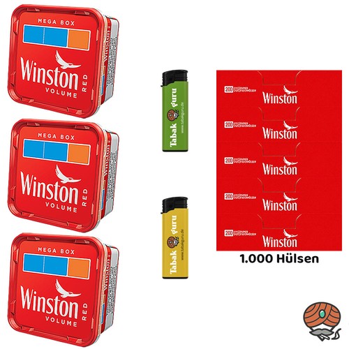 Winston red rot - red/rot, volumentabak