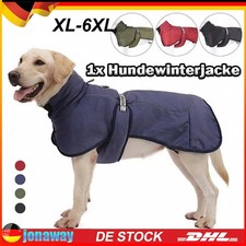 Hundemantel für Große Hunde Winddicht Reflektierend Jacke Weste Kleidung XL_6XL
