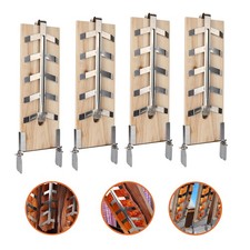 Flammlachsbrett 4er Set