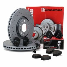Zimmermann SPORT Bremsscheiben Ø 320mm BREMBO Beläge für AUDI S4 B5 A6 C5 vorne