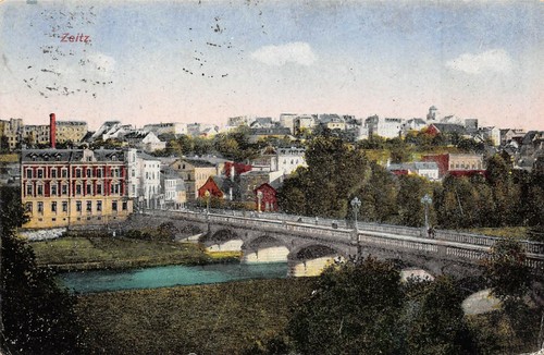 Zeitz ansicht brücke - ansicht,