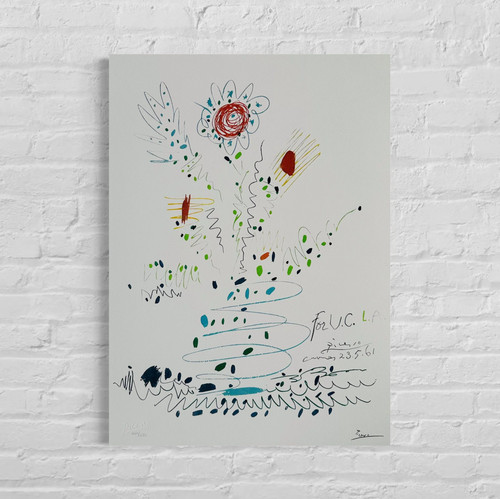 Pablo picasso blumen 1961 - picasso,
