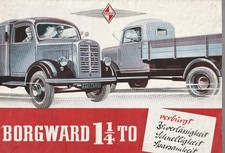 Prospekt Auto LKW Borgward 1
