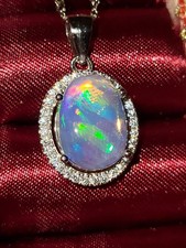 Sterlingsilber Welo opal Oval