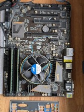 Atx z68 Mainboard mit Intel G2120 3,1 GHz 4GB DDR3 Homeserver Board 
