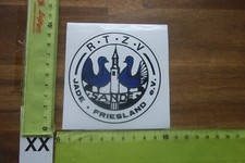 Alter Aufkleber Stadt Hotel JADE Rassegeflügelzucht RTZV Sande Taubenzucht