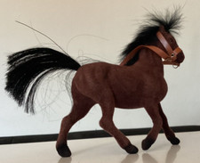 Pferd Fliska Spielzeug braun, ca. 12x11 cm