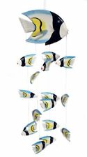 Mobile Fische Windspiel Deko Fisch Holz Fische Windspiele Fischmobile Holzmobile