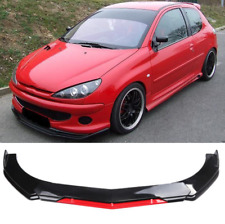 Frontlippe Frontspoiler Spoilerschwert Spoiler Lippe für Peugeot 206 207 307 CC