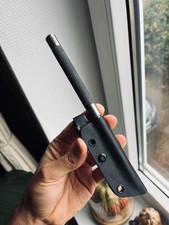 Punch Spike D2 Stahl mit Kydex Scheide – Fixed Blade Knife – Ulti Clip