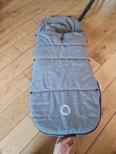 Bugaboo fußsack grey melange - bugaboo,