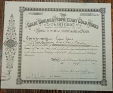 (FR1) Australien GREAT BOULDER