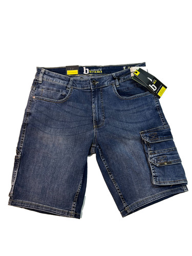 Brams stretch jeans shorts - jeans,