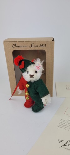 Steiff santa ornament - steiff,