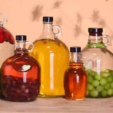 Flasche mit rundem Griff Rundgriff Henkel Schraubverschlüss Weinballon