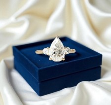 Diamant Birnenschliff Damen