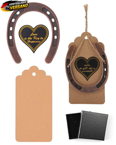 Hufeisen glücksbringer set - glücksbringer,