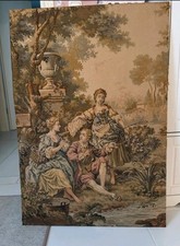 Antikes Gobelin Strickbild