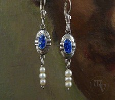 Große Silber Ohrringe