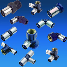 Wavin Tigris K1 / Buderus Logafix Pressfitting DVGW zertifiziert Heizung Sanitär