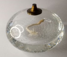 Öllampe Glas modern 790g Ø