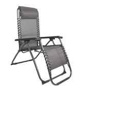 Comfort Relaxstuhl Relaxsessel Garten Liegestuhl für Garten + Camping klappbar