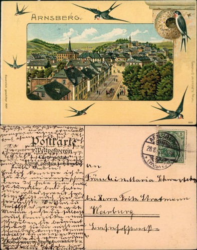 Arnsberg straßenpartie - arnsberg,