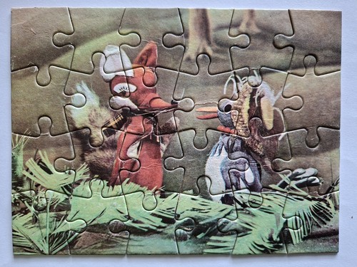 Puzzle herr fuchs - puzzle, frau