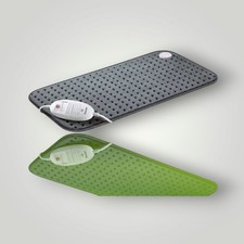 Beurer HK 123 Heizkissen XXL 60x30 cm, Grau, 3 Stufen, Waschbar, Abschaltautomat