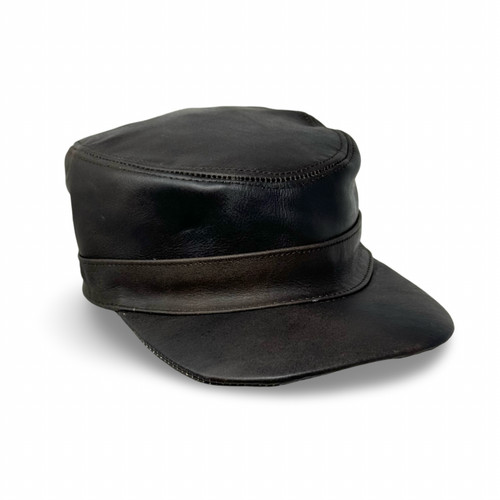 Herren basecap echt leder - herren,