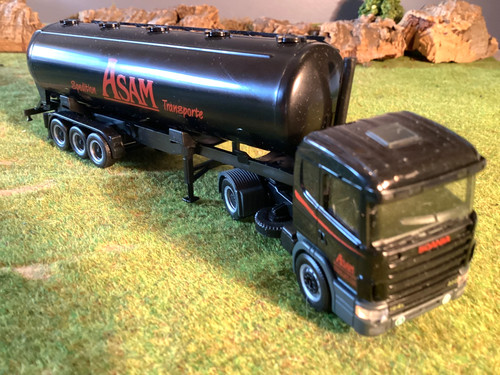 Herpa lkw silozug - silozug, spedition
