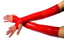 Neu Ledapol Lack Armstulpen