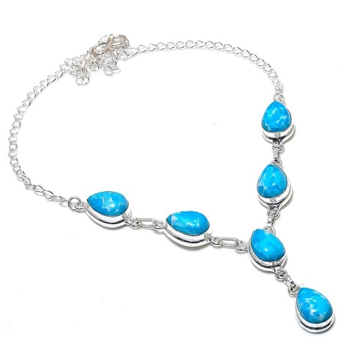 Handgefertigte blaue larimar - blaue,
