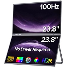 23,8 Zoll Dual Bildschirm