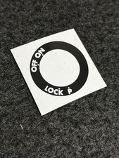 Yamaha Zündaufkleber LOCK ON