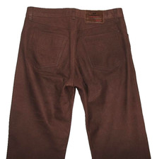 CHEVIREX  Herren- Lederjeans /