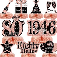80. Geburtstag Dekorationen