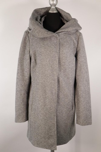Vero moda grauer mantel mit - grauer,