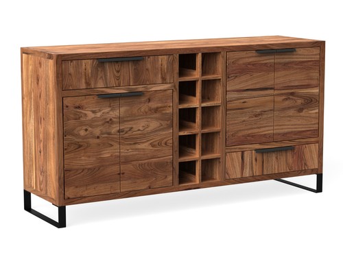 Sideboard sydney massiv - massiv, holz