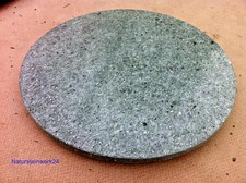 runde Natursteinplatte