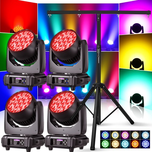 4stück 19x25w led zoom - 19x25w,