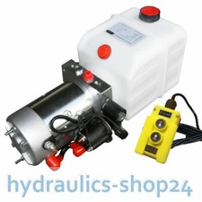 4L Hydraulikaggregat, Hydraulikpumpe 12V Volt 180 bar 2000W LKW, Kipper Anhänger
