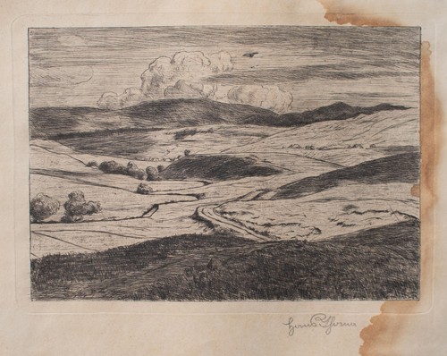 Hans thoma landschaft wege - hans,