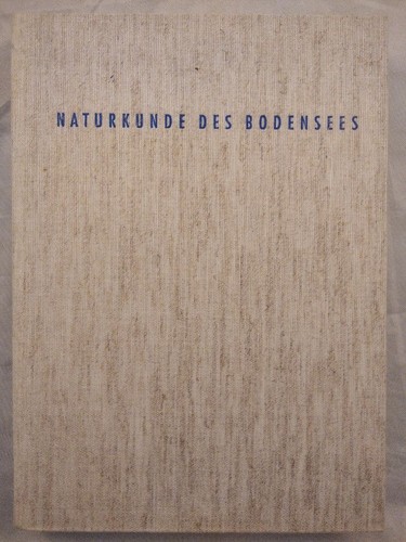 Naturkunde des bodensees - naturkunde,