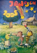 Janosch Kalender 2005 mit schönen großen Illustrationen - 13 Stück - 42 x 60 cm