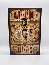 Blechschild barber shop - blechschild,