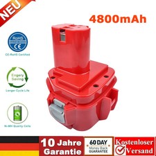Akku 12V 4,8Ah Ersatz Für Makita PA12 6271D 1220 1222 1233 1234 1235F 192598-2