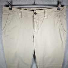 Alberto Jeans Herren Chino Hose W34/L32 Beige Lou Pima Cotton modern Fit Baumwol