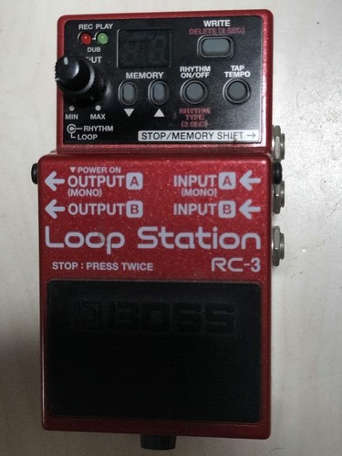 Boss loop station unit - loop, rc-3